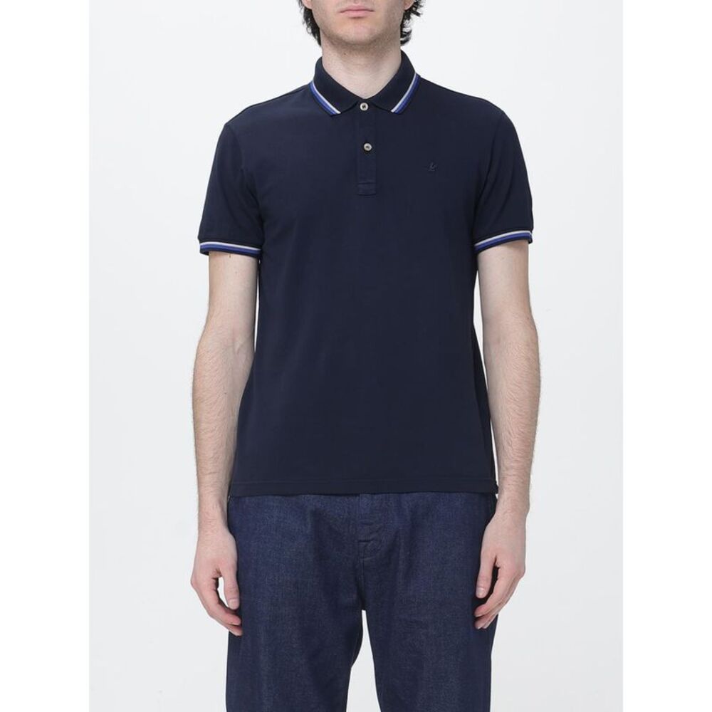 Brooksfield Men Cotton Polo Shirt With Logo Brooksfield